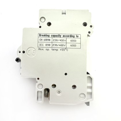 Volex VB06 Newer Style Black Clip B6 6A 6 Amp MCB Circuit Breaker Type B